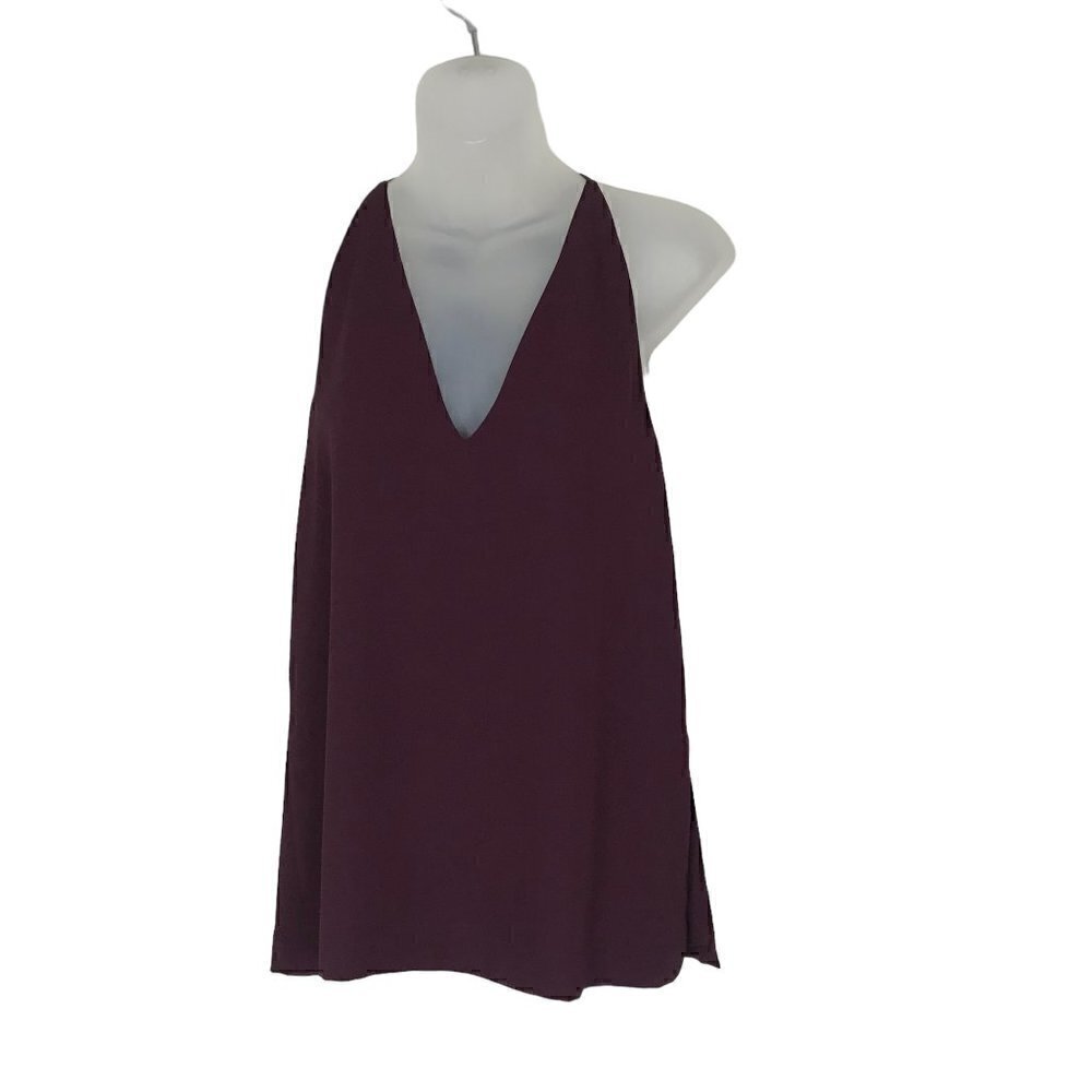 ARITZIA Babaton Extra Long Burgundy Camisole Size XS